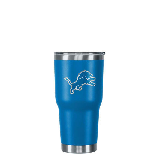 Detroit Lions NFL Blue Team Logo 30 oz Tumbler